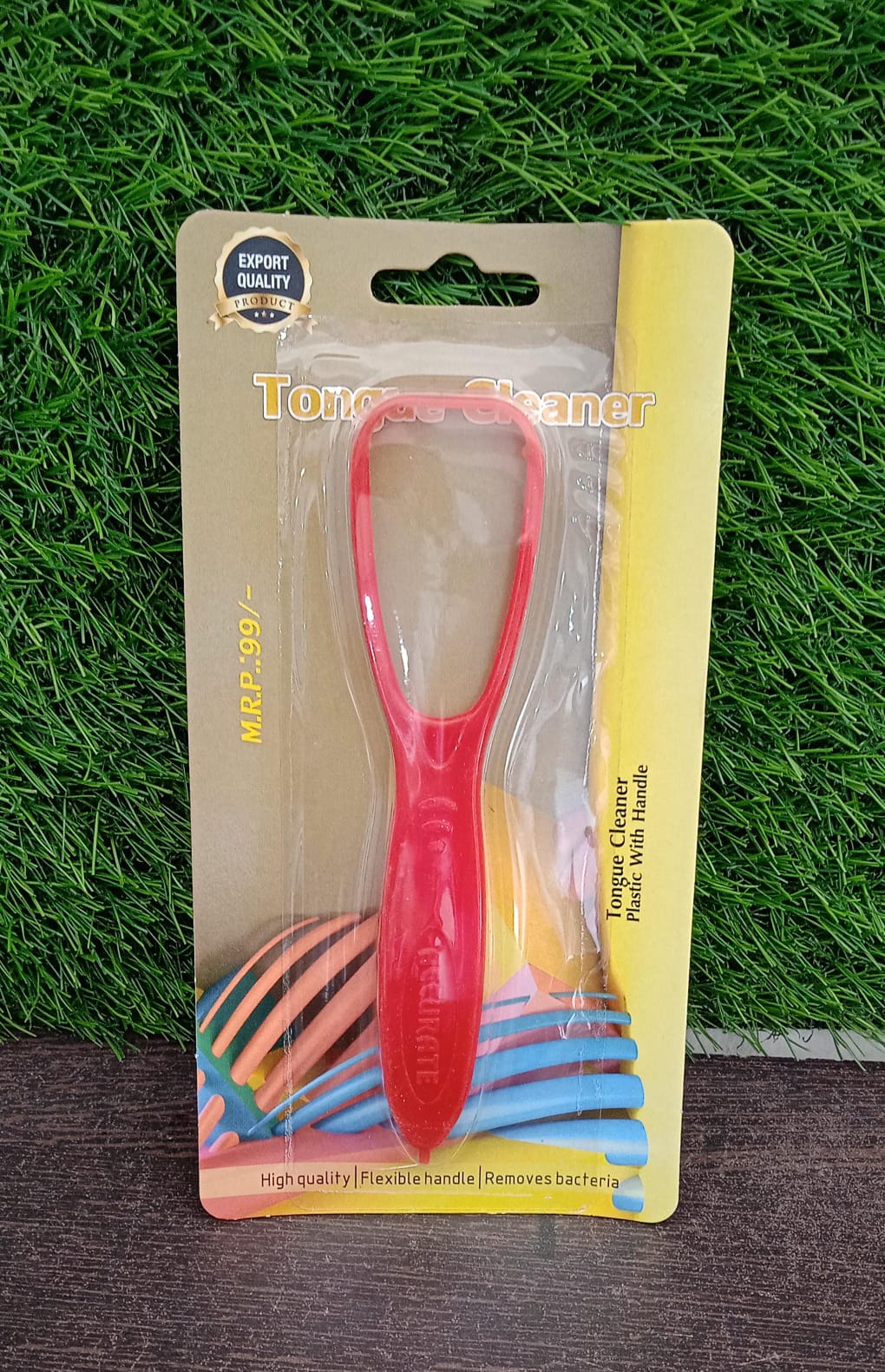 Plastic Tongue Cleaner For Kids & Adults | Tongue Scraper For Bad Breath, Maintain Oral Hygiene for Daily Use | for Fresh Breath & Bacteria Removal | Improved Taste Plastic With Handle Tongue Cleaner (1 Pc ) Plastic Tongue Cleaner For Kids & Adults | Tongue Scraper For Bad Breath, Maintain Oral Hygiene for Daily Use | for Fresh Breath & Bacteria Removal | Improved Taste Plastic With Handle Tongue Cleaner (1 Pc )